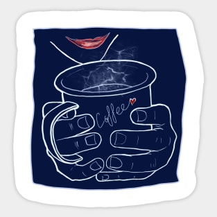 Cup of Coffee Sticker